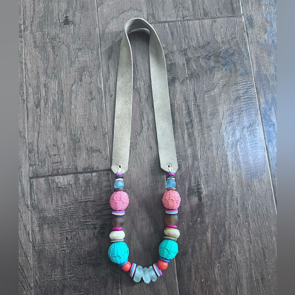 A Twine & Twig tropical collection necklace